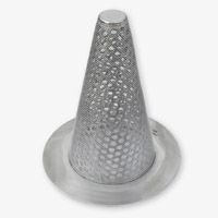 Hutsiebe / Kegelsiebe - Anfahrsiebe für Rohrleitungen - Zwischenflansch